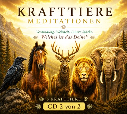 Krafttiere Meditationen &ndash; CD 2 von 2